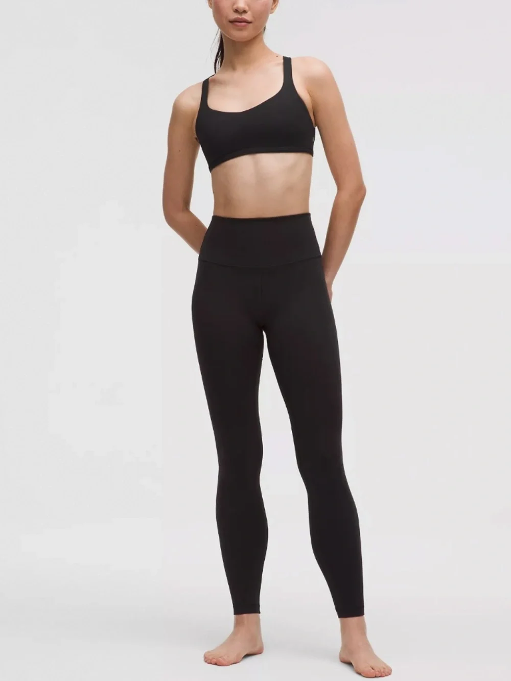 lululemon Align HR 28” leggings in Black sz 4 NWT $98R - Picture 2 of 6